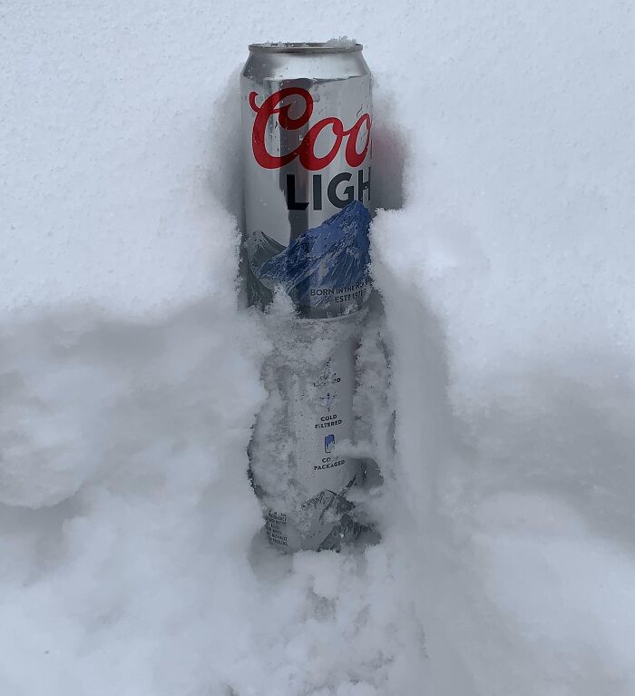 La mejor forma de medir las nevadas en onzas 