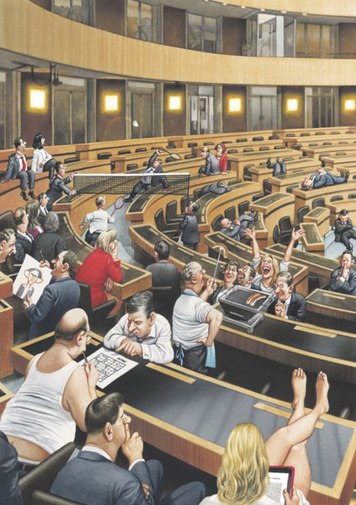 What’s Wrong With Today’s Society, As Captured In 30 Honest Illustrations By Gerhard Haderer (New Pics)