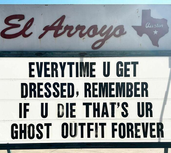 30 Of The Funniest Signs Posted By This Restaurant (New Pics)