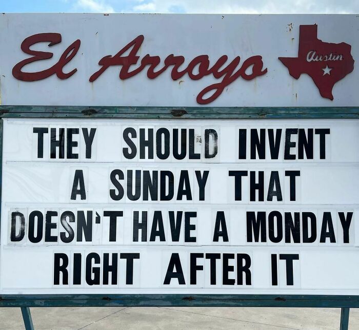 30 Of The Funniest Signs Posted By This Restaurant (New Pics)