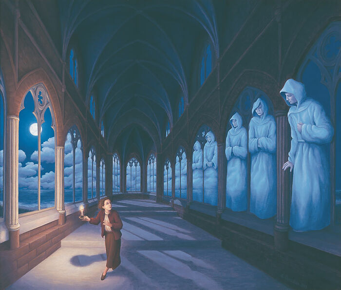 Luz de luna medieval