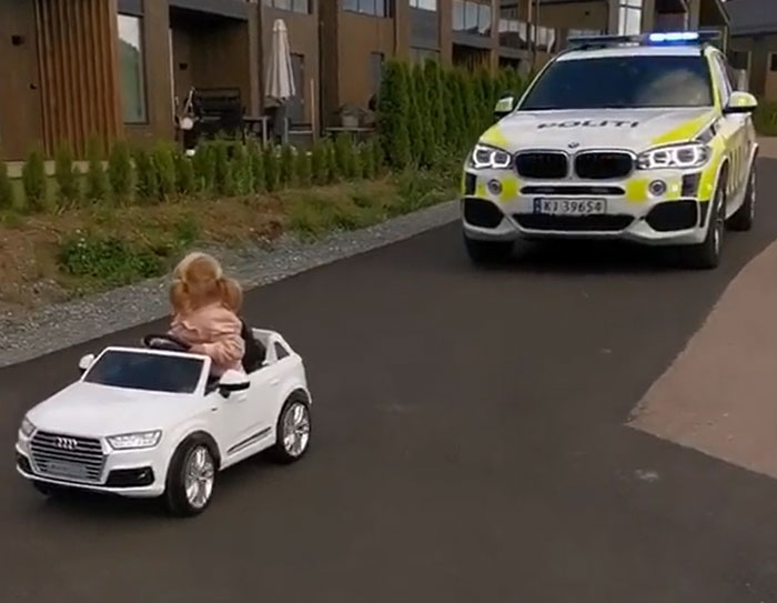  Persecución a gran velocidad por las calles de Noruega 