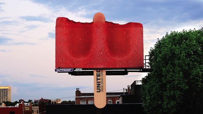50 Times Marketing Specialists Stepped Up Their Game And Surprised People With These Cool Outdoor Adverts