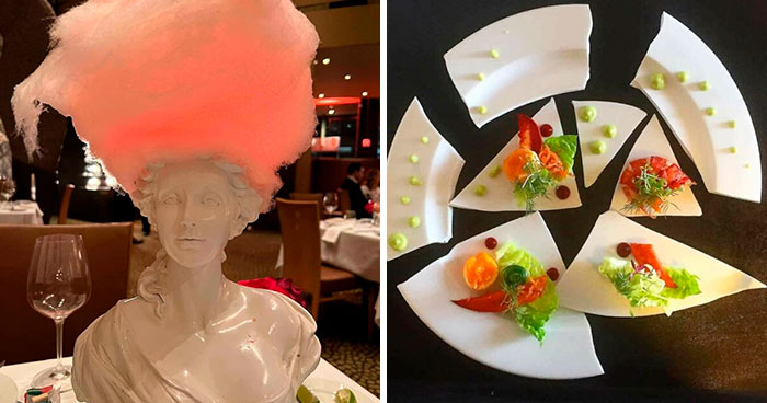 35 Clientes molestos por las formas extravagantes de servir comida y bebida en algunos restaurantes