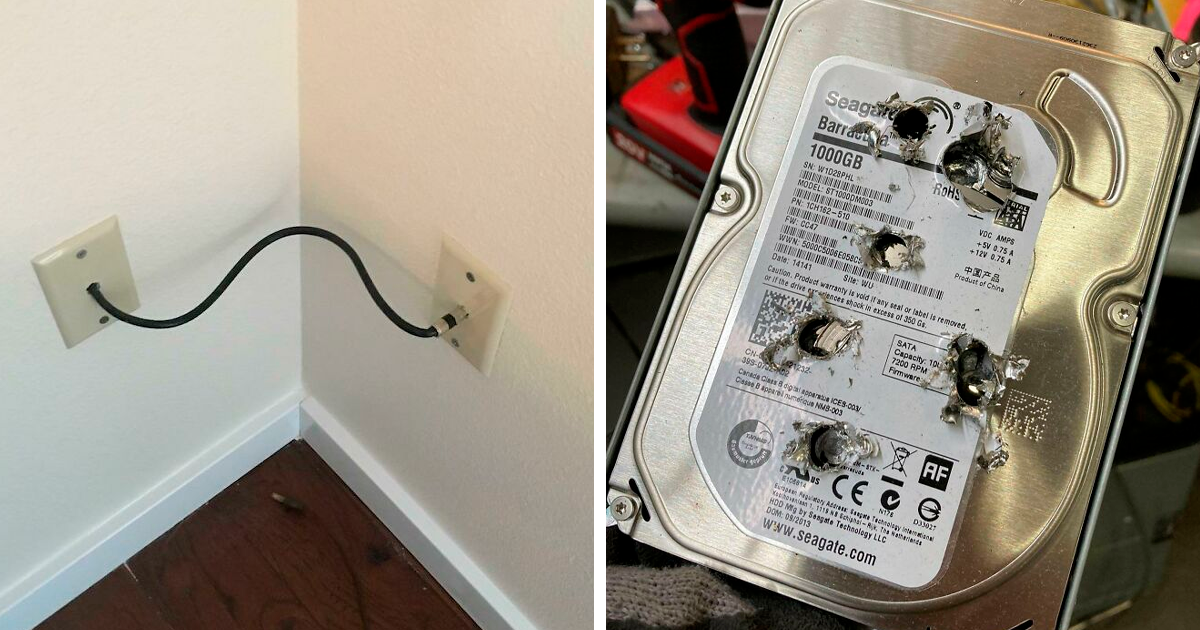 Estos empleados del servicio técnico comparten los peores casos que han visto en su trabajo (35 nuevas fotos)