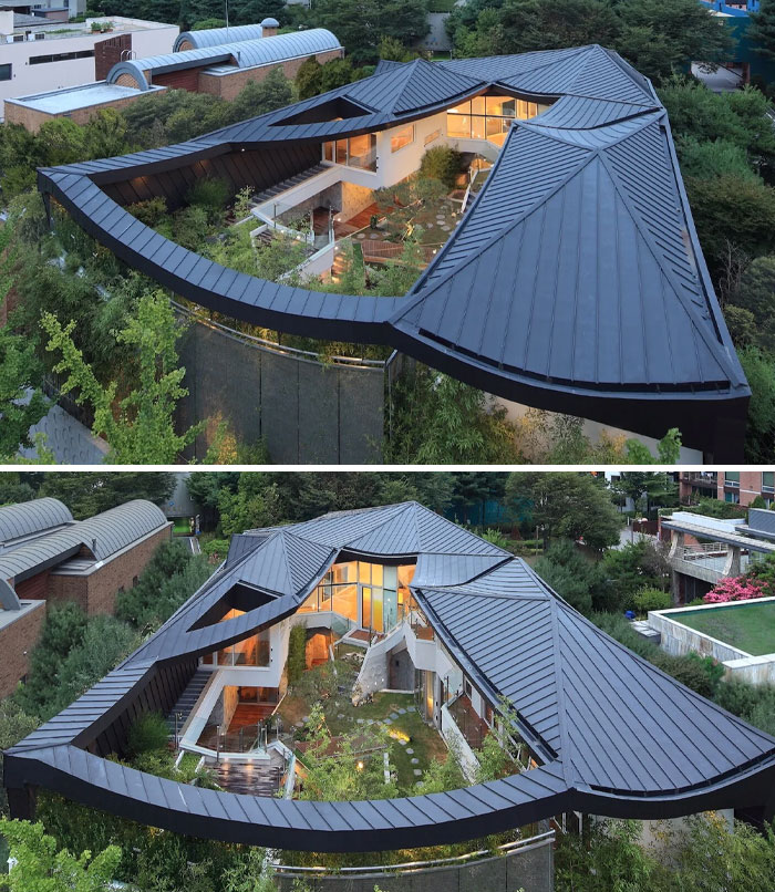 Casa Ga On Jai en Bundang-Gu, Corea del Sur, por Iroje Khm Architects