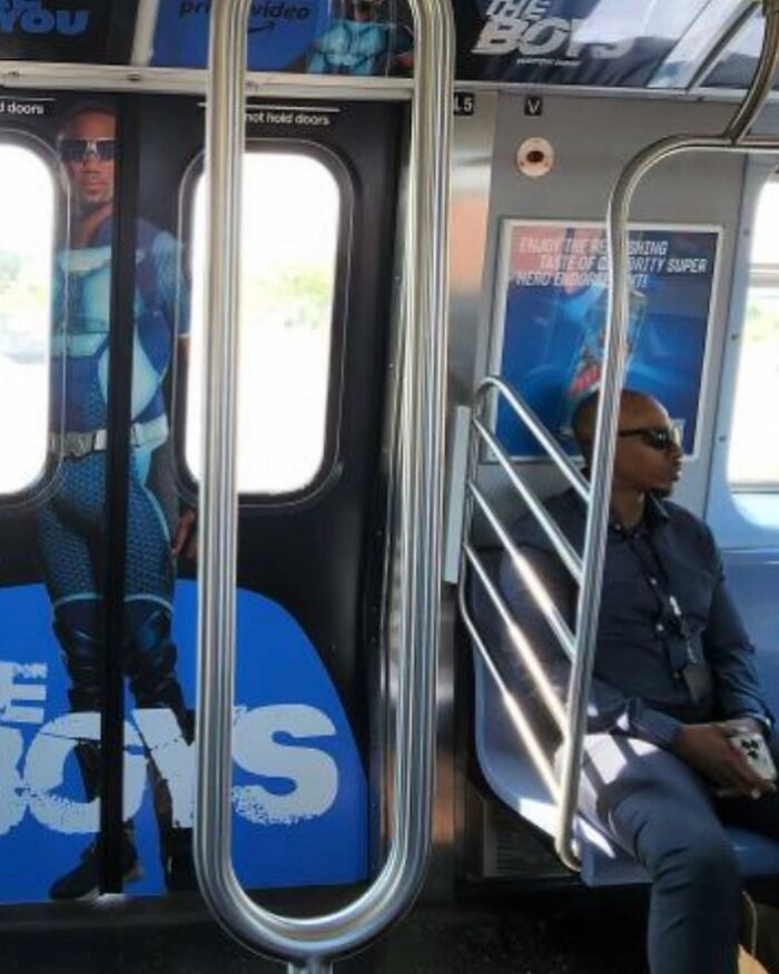 30 Of The Funniest Photos Of People Sitting Under Subway Signs That Resemble Them, As Shared On ‘Subway Creatures’
