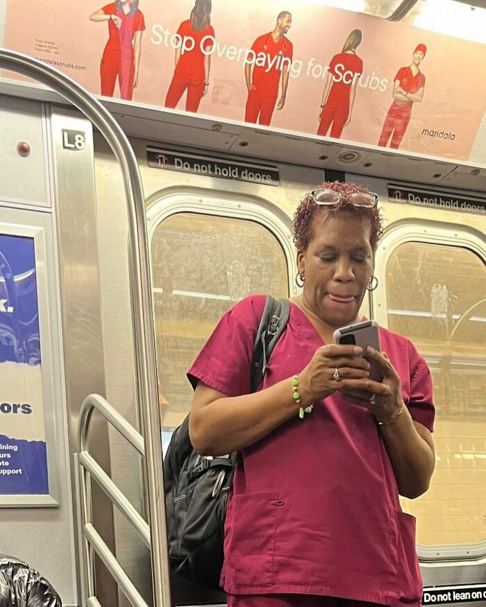 30 Of The Funniest Photos Of People Sitting Under Subway Signs That Resemble Them, As Shared On ‘Subway Creatures’