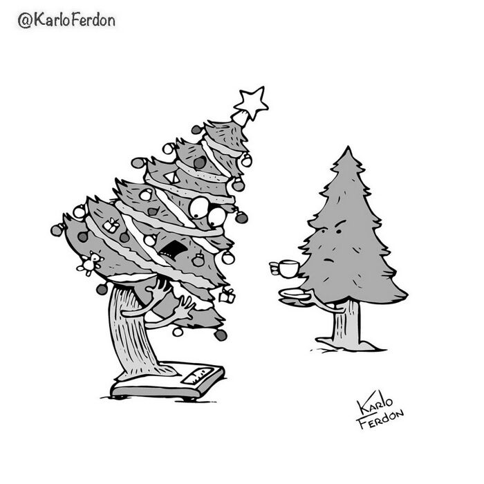 This Artist Continues To Make Humorous Comics Without Using A Single Word, And Here Are His 30 Newest Ones