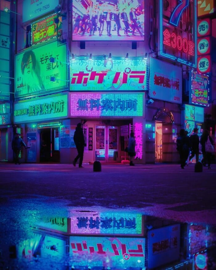 I Explored The Night Alleys Of Tokyo Under Neon Lights, And Here Are 30 Images That I Took