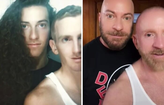 Gay Couple Recreates 30 Photos From The '80s And '90s, And The Internet Is Going Crazy