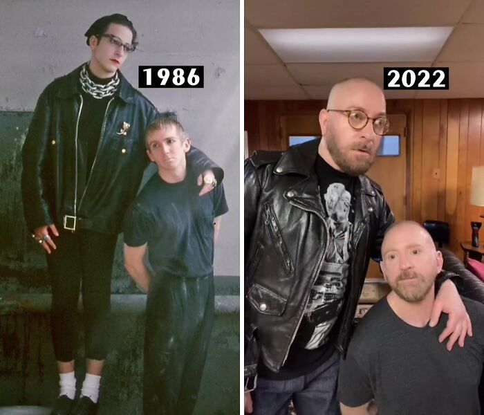 Gay Couple Recreates 30 Photos From The '80s And '90s, And The Internet Is Going Crazy