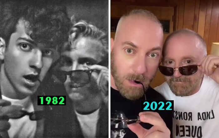 Gay Couple Recreates 30 Photos From The '80s And '90s, And The Internet Is Going Crazy
