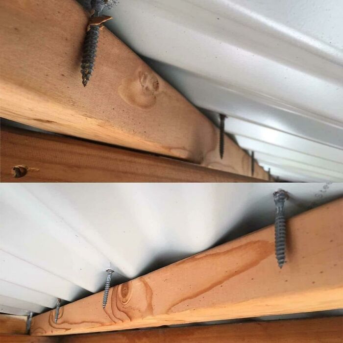Cómo no instalar un techo de metal