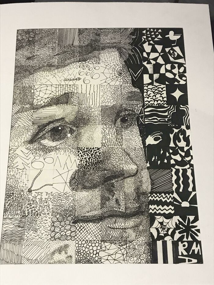 Un subreddit de arte me lo rechazó, así que pensé que a ustedes les gustaría 