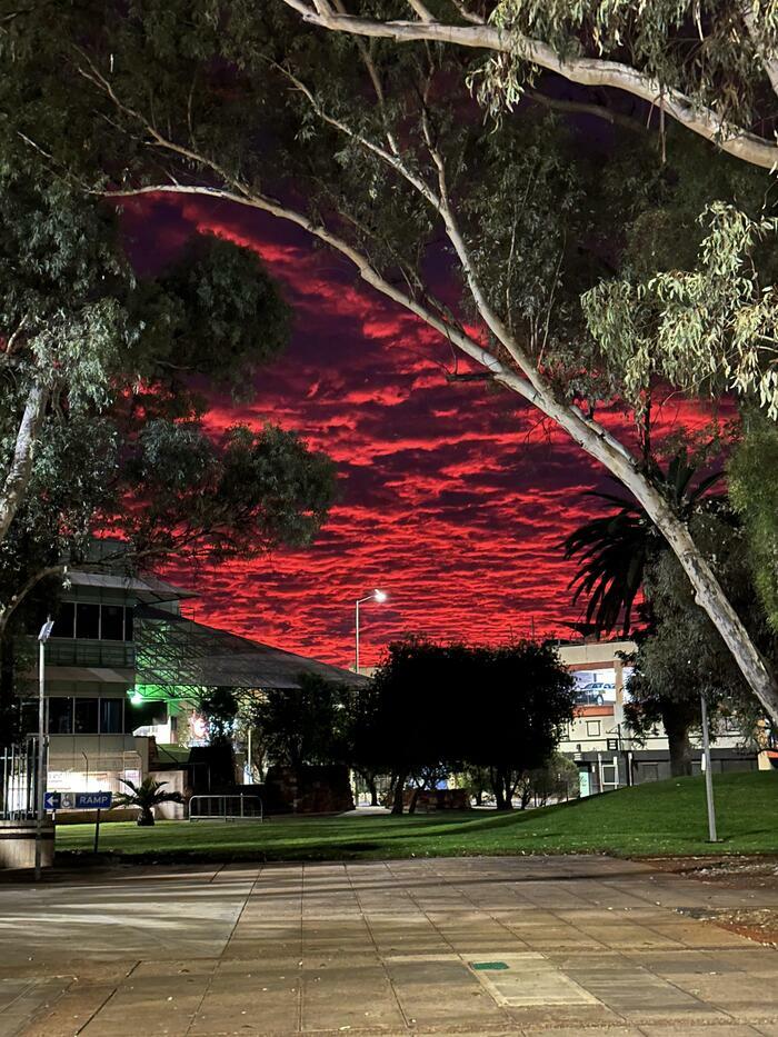 Sangriento amanecer australiano