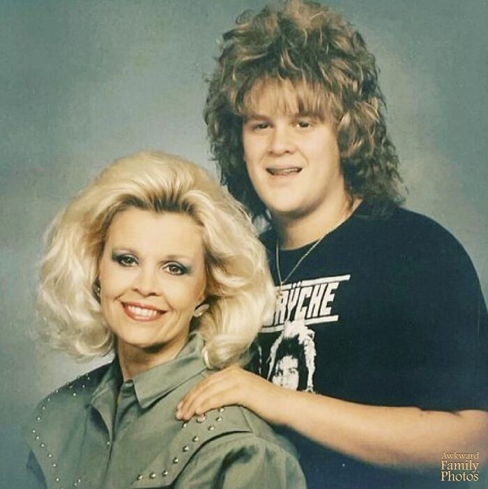“Mi madre tenía una sesión fotográfica gratis y me dijo que si iba con ella, podía usar lo que quisiera y además ‘rizar’ mi cabello” 