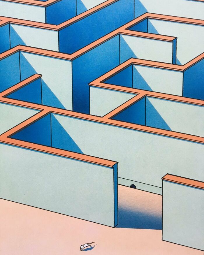 30 Illustrations Infused With Dark Humor And Optimism By Guy Billout (New Pics)