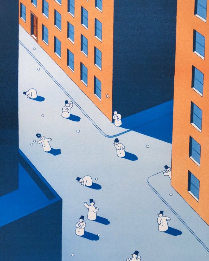 30 Illustrations Infused With Dark Humor And Optimism By Guy Billout (New Pics)