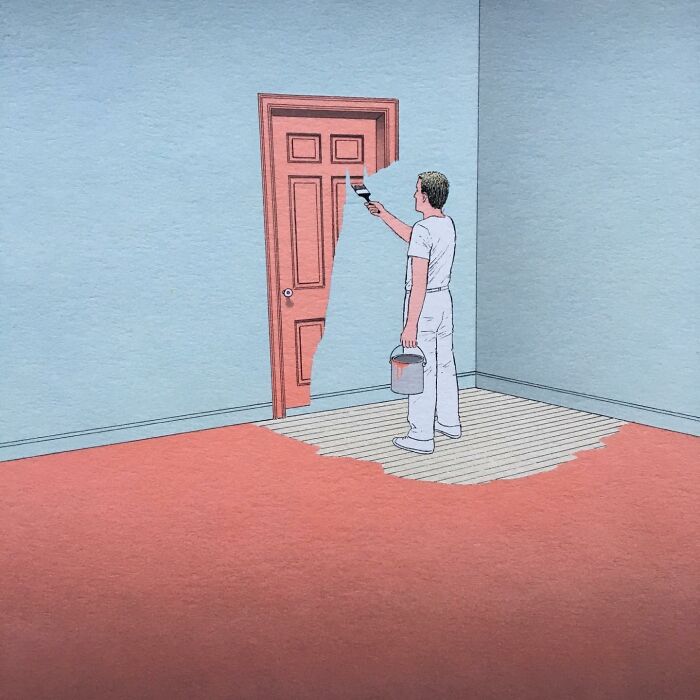 30 Illustrations Infused With Dark Humor And Optimism By Guy Billout (New Pics)