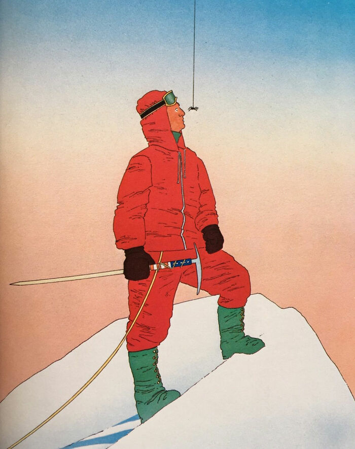 30 Illustrations Infused With Dark Humor And Optimism By Guy Billout (New Pics)