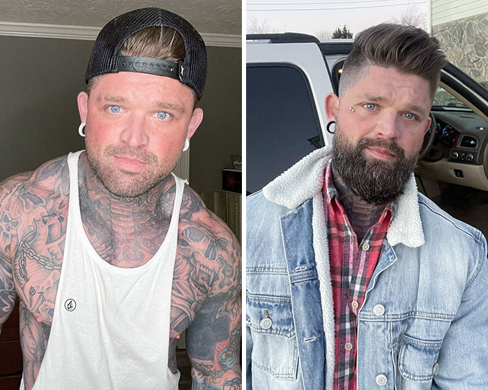 Alrededor de 7 meses de crecimiento y el más largo que he dejado crecer. No estoy seguro de si seré capaz de dejarla crecer durante el verano o no, pero sólo quiero una gran barba vikinga