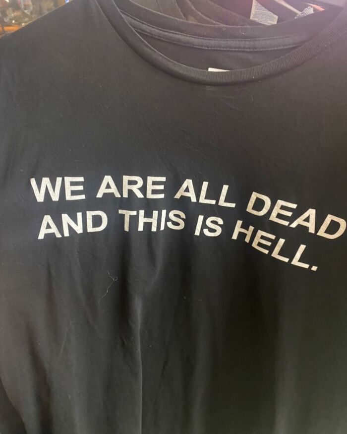 50 Questionable Yet Funny Shirts Spotted In Public, As Shared By The "Good Shirts" Instagram Account (New Pics)