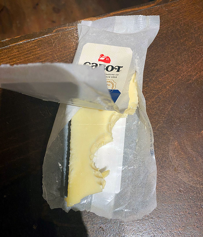 Amo a mi marido. Amo el queso. Brian, ¿qué demonios?