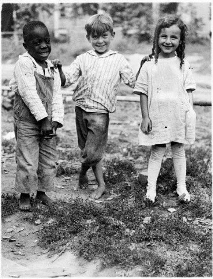 Niños del barrio en Nebraska, 1910