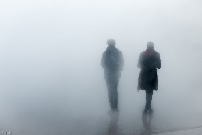 Figuras en la niebla