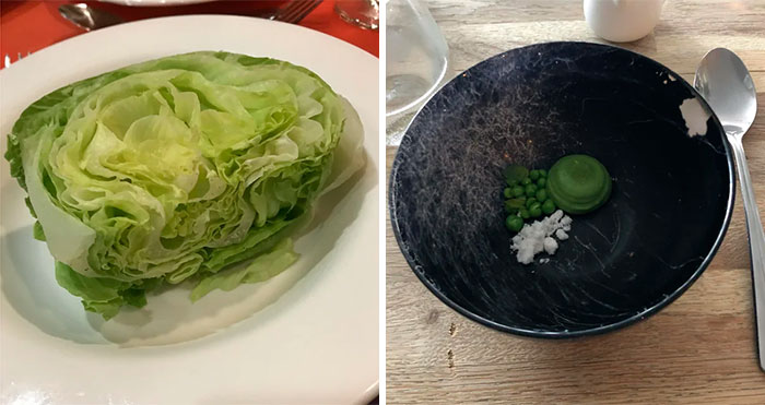 30 «Platos» de restaurantes de lujo que simplemente parecen una estafa