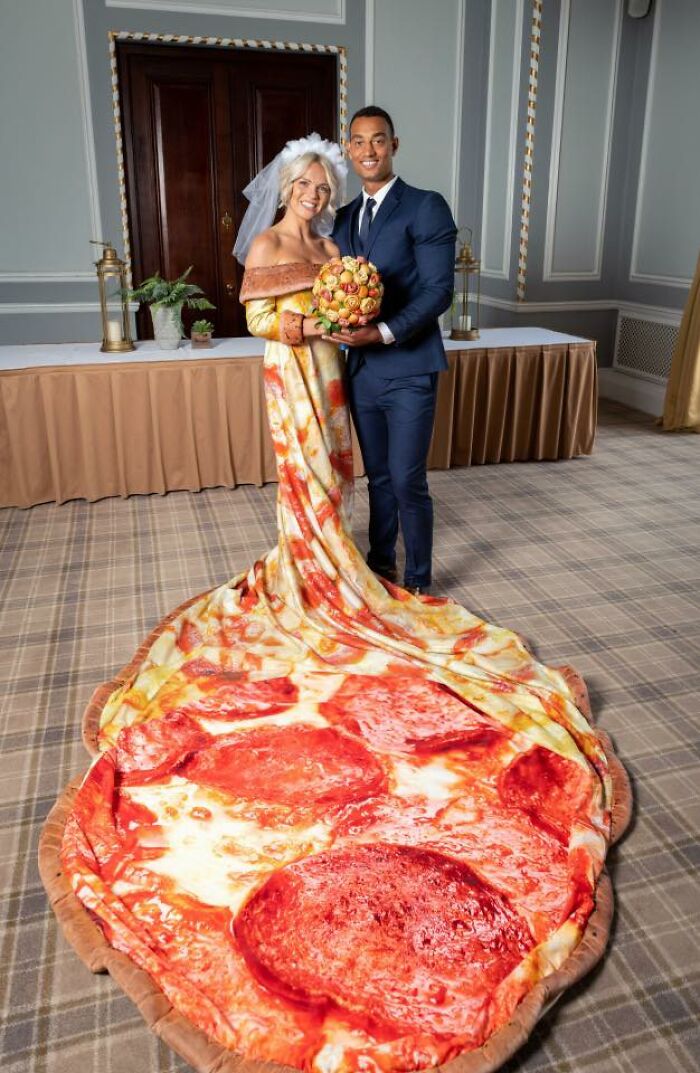 Vestido de pizza 