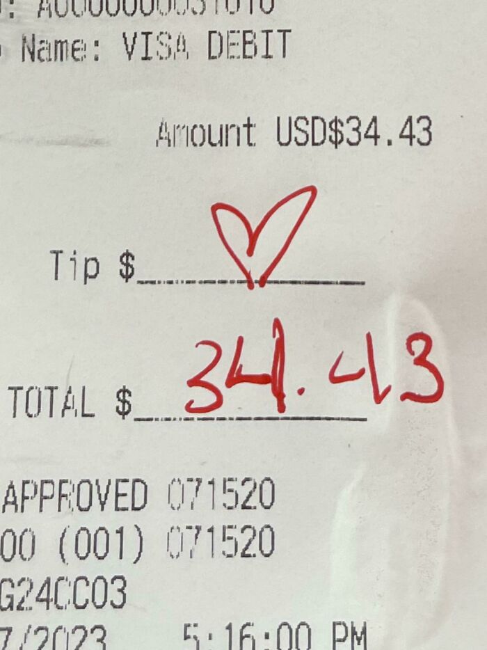 Siempre son los clientes más amables y los que te piden más guarniciones cuando los atiendes