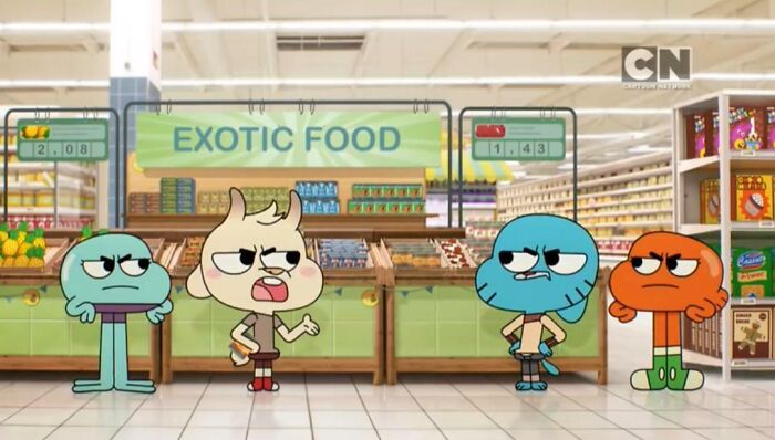 Recordatorio diario de que cuando los creadores de Amazing World of Gumball se enteraron de que una empresa china había empezado a hacer una versión pirata, grabaron un episodio entero llamado "Las Copias"