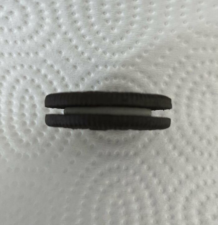 ¡No es el relleno normal de Oreo! ¡¡¡Maldita reduflación!!!