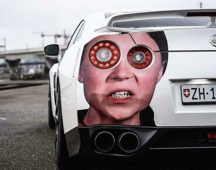 Este diseño en un Nissan GR-T