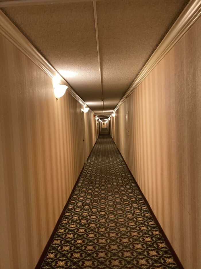 Me siento como en el hotel de El resplandor