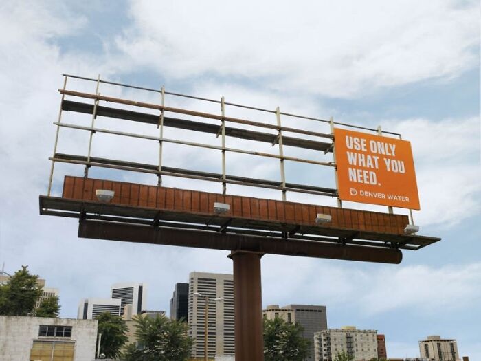 Valla publicitaria de Denver Water
