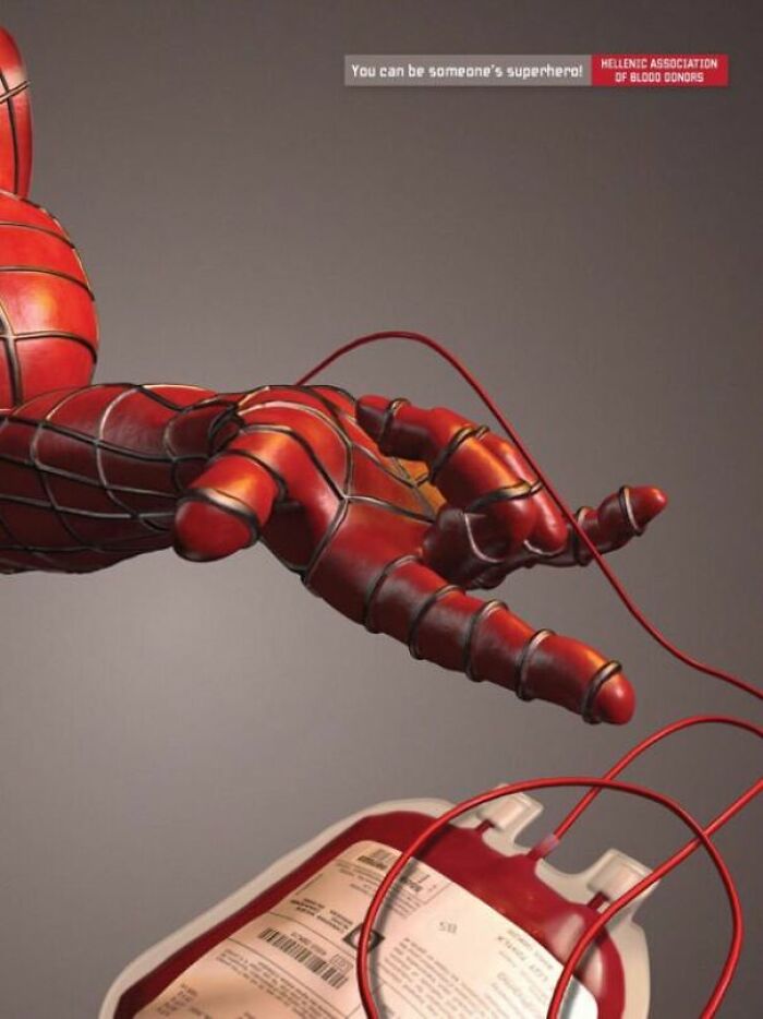 Donación de sangre "¡Tú puedes ser el héroe de alguien!"