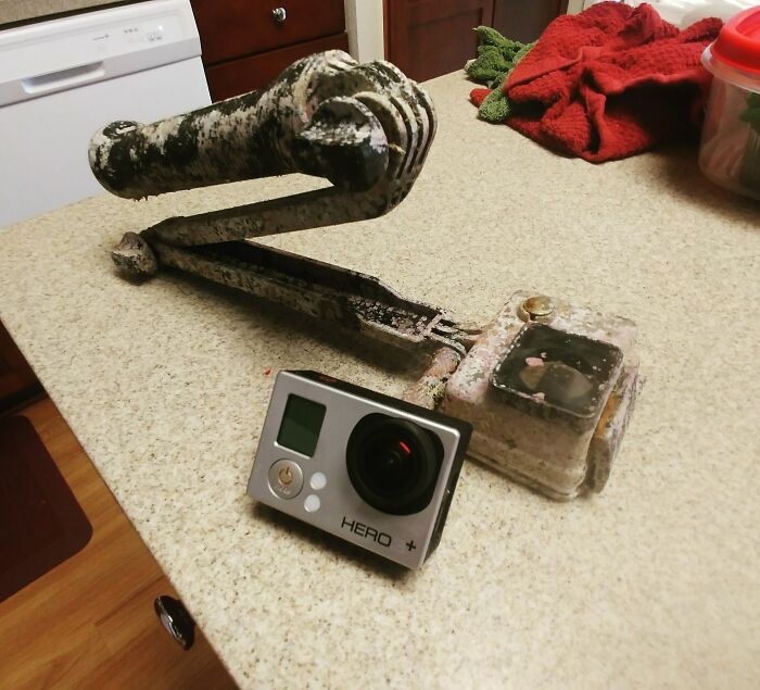 He encontrado una gopro que ha pasado 2 meses sumergida en el océano, aún funciona