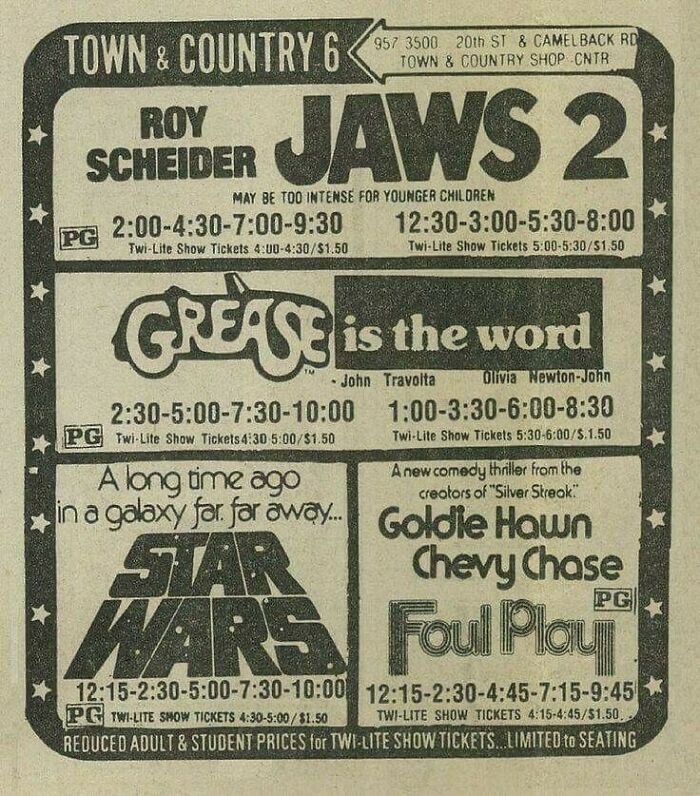 ¿Recuerdas mirar en el periódico las películas que echaban en el cine?