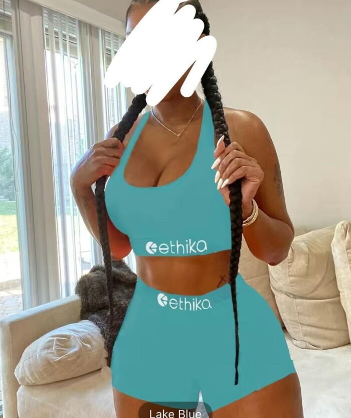 Ropa totalmente photoshopeada