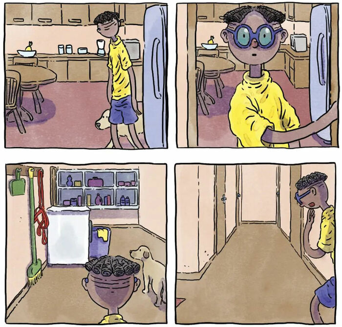 Este artista crea 6 nuevos y emotivos cómics sobre la vida con un gato y un perro inspirados en sus experiencias personales