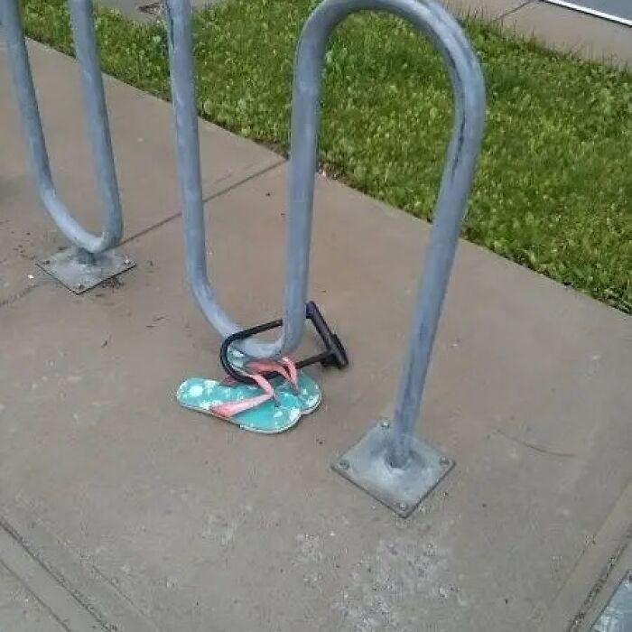 Hay que asegurar las chanclas