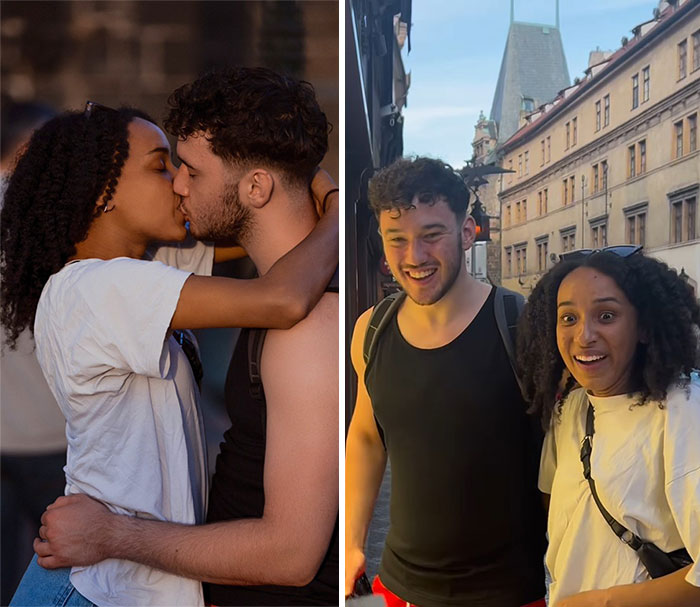 Photographer Surprises Passersby By Taking Beautiful Pictures Of Them, Here Are 30 Of The Best Ones