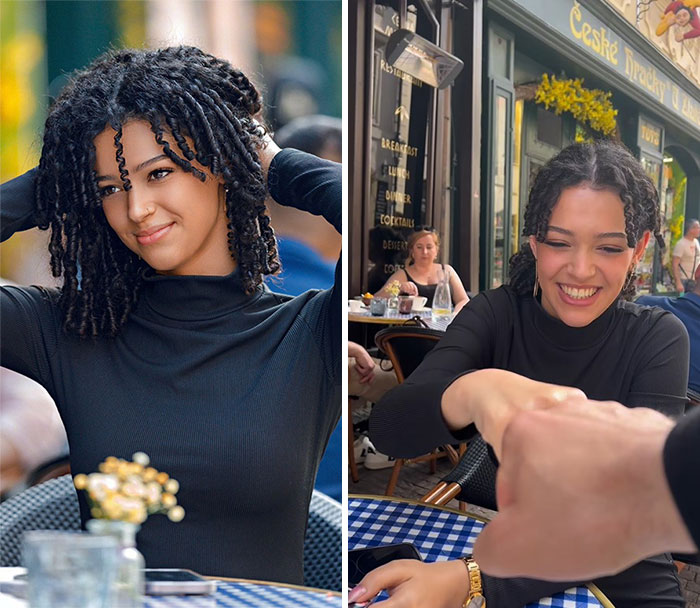 Photographer Surprises Passersby By Taking Beautiful Pictures Of Them, Here Are 30 Of The Best Ones