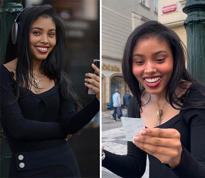 Photographer Surprises Passersby By Taking Beautiful Pictures Of Them, Here Are 30 Of The Best Ones