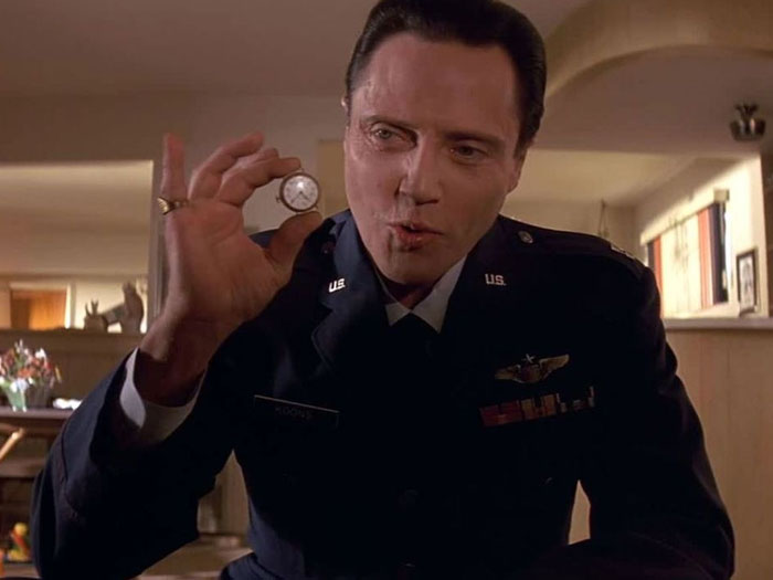 En Pulp Fiction (1994) si pausas la película en esta escena exacta, no seguirá hasta que vuelvas a darle al play