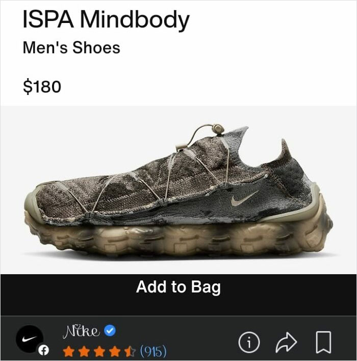 Estas zapatillas deportivas cuestan 180$ pero parecen basura a medio descomponer