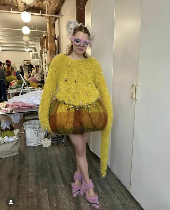 Qué ropa rara… 
